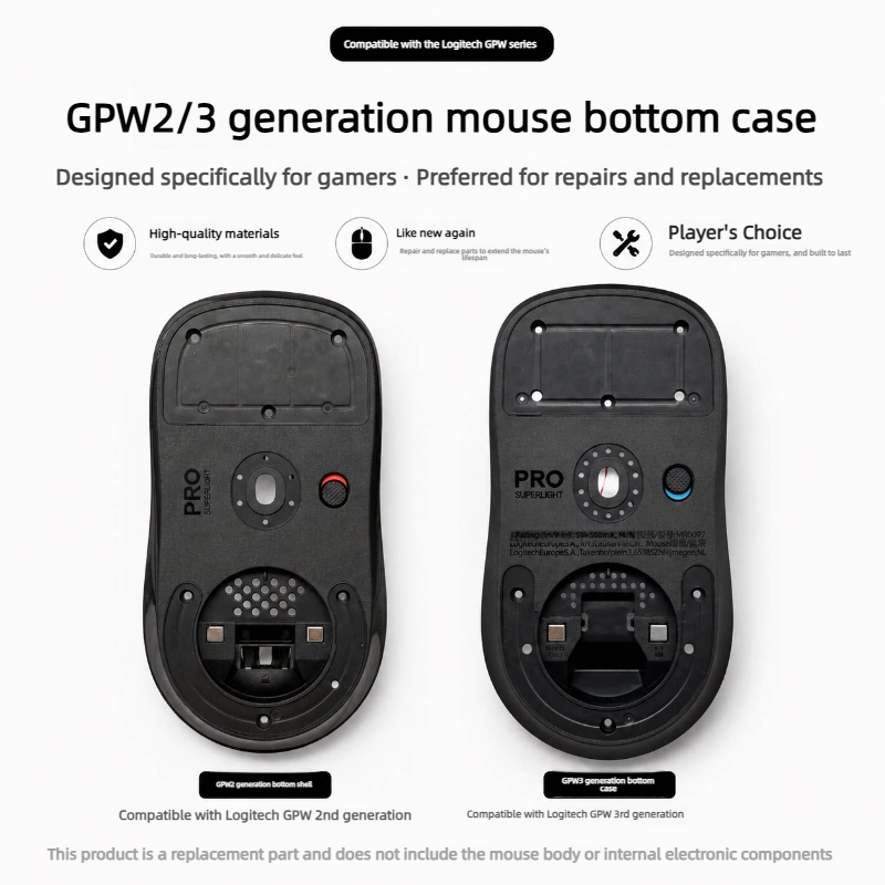 เคสส่วนล่างสำหรับเมาส์ Logitec - Logitech Mouse G Pro X Superlight บทวิจารณ์และราคา
