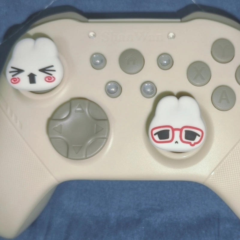 ที่จับนิ้วซิลิโคนรูปกระต่ายแว่ - Gaming Accessories In China บทวิจารณ์และราคา