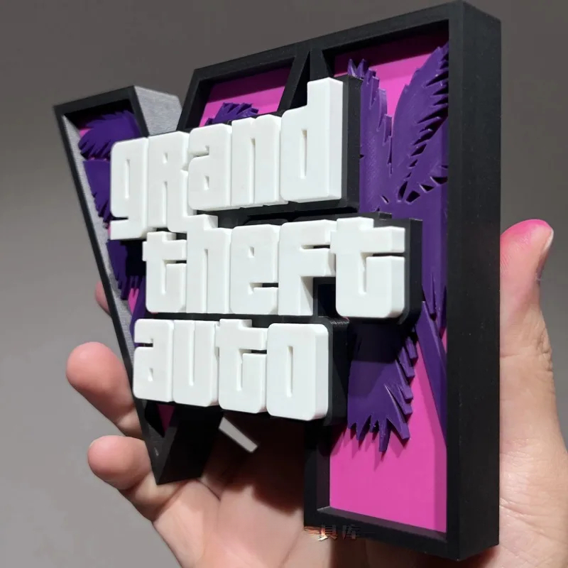 โลโก้ GTA 6 Grand Theft Auto แ - Accessories For Your Gaming Room บทวิจารณ์และราคา