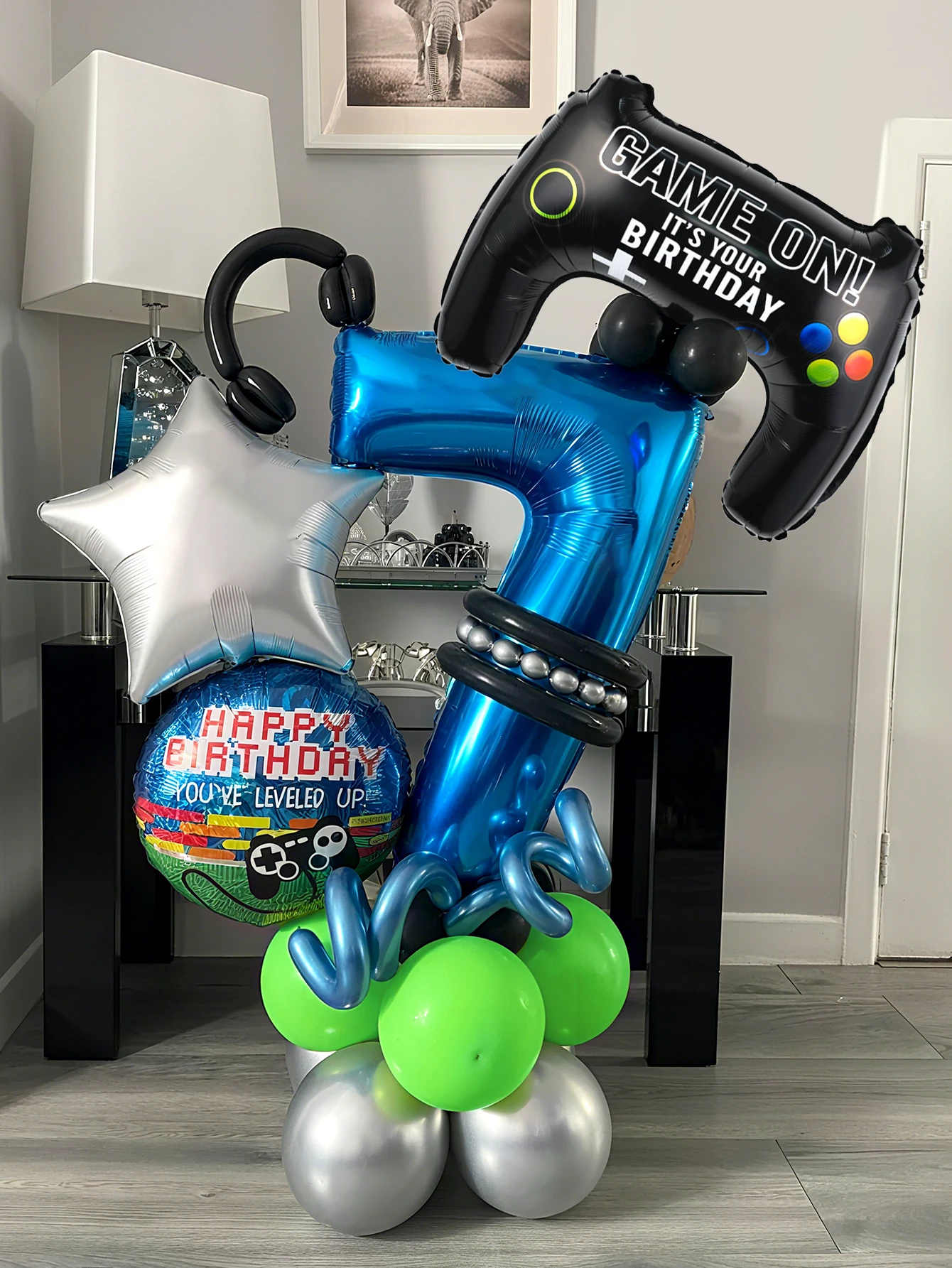 ชุดลูกโป่งธีมเกม 32 ชิ้น ชุดลู - Gaming Accessories For Room บทวิจารณ์และราคา