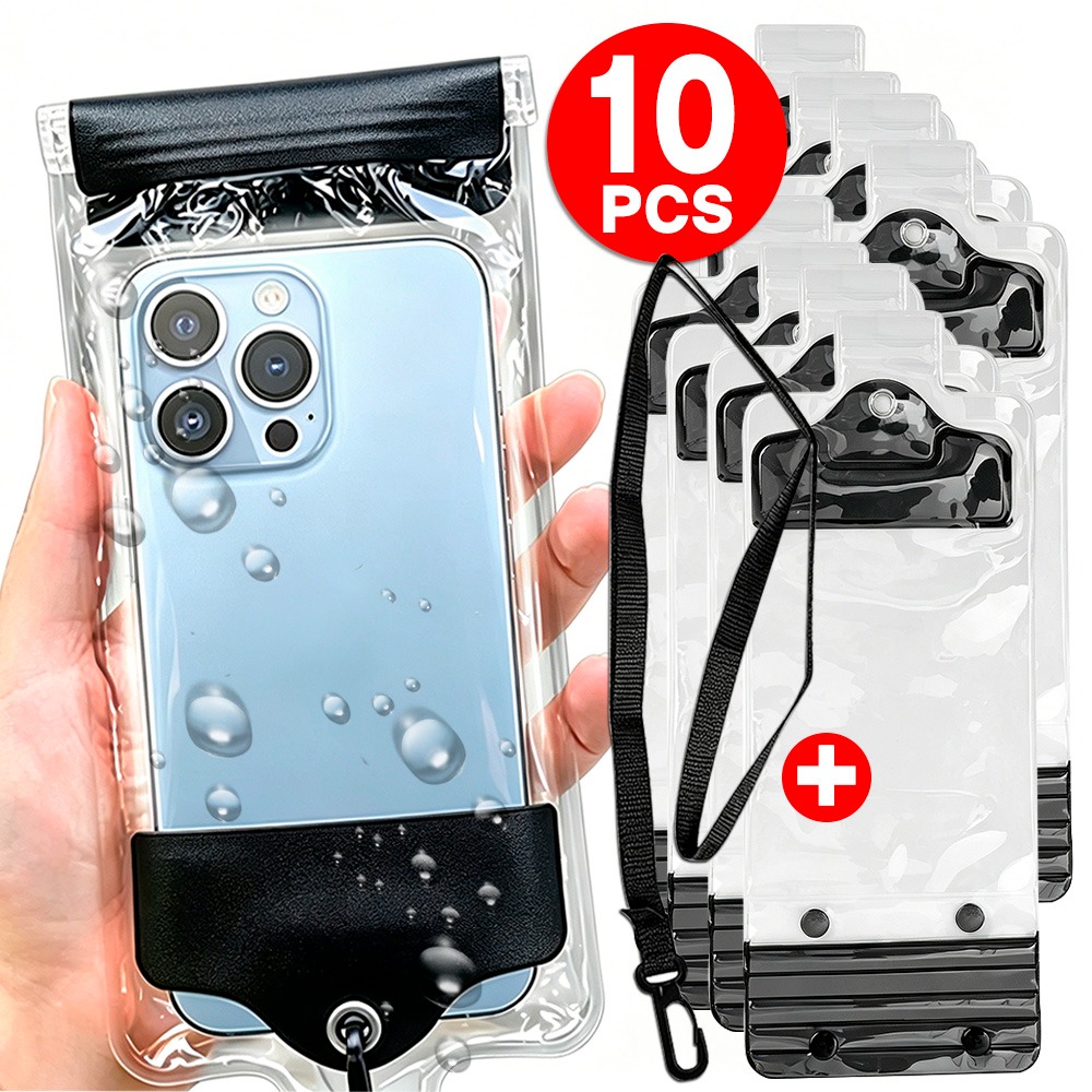 1-10 ชิ้น ซองกันน้ำ IPX8 สำหรั - Gaming Accessories Rack บทวิจารณ์และราคา